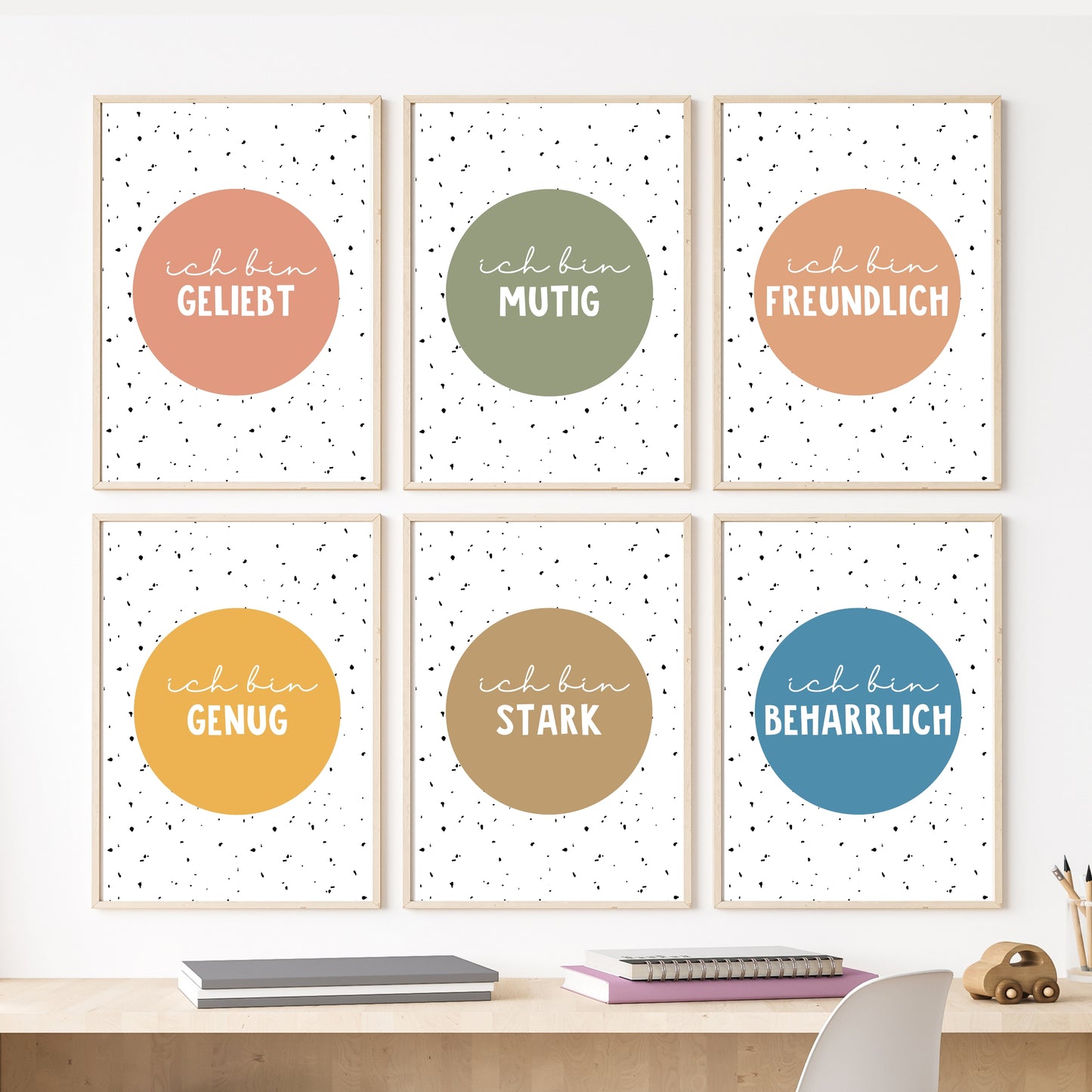Affirmationen: 21 Poster (druckbare)