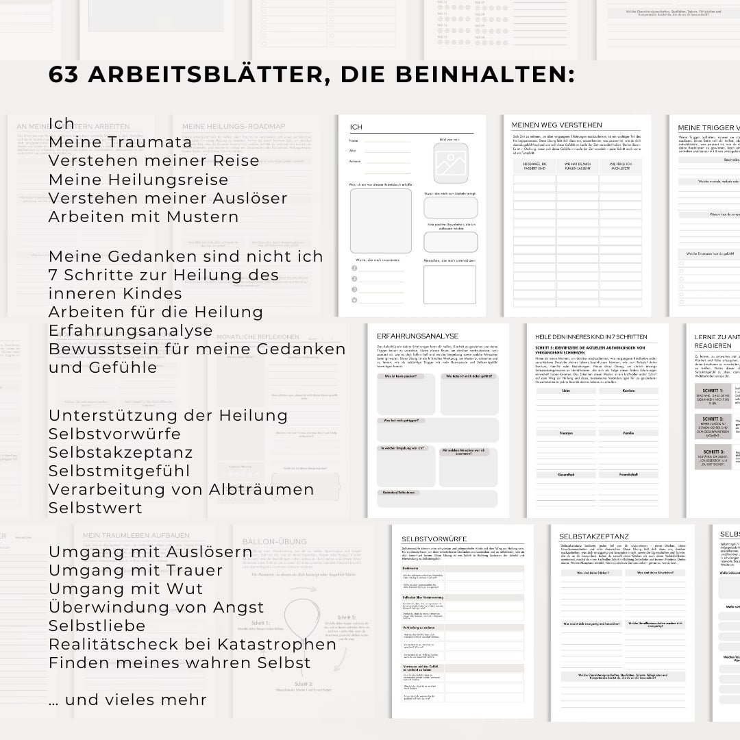 Trauma- und PTSD-Arbeitsbuch