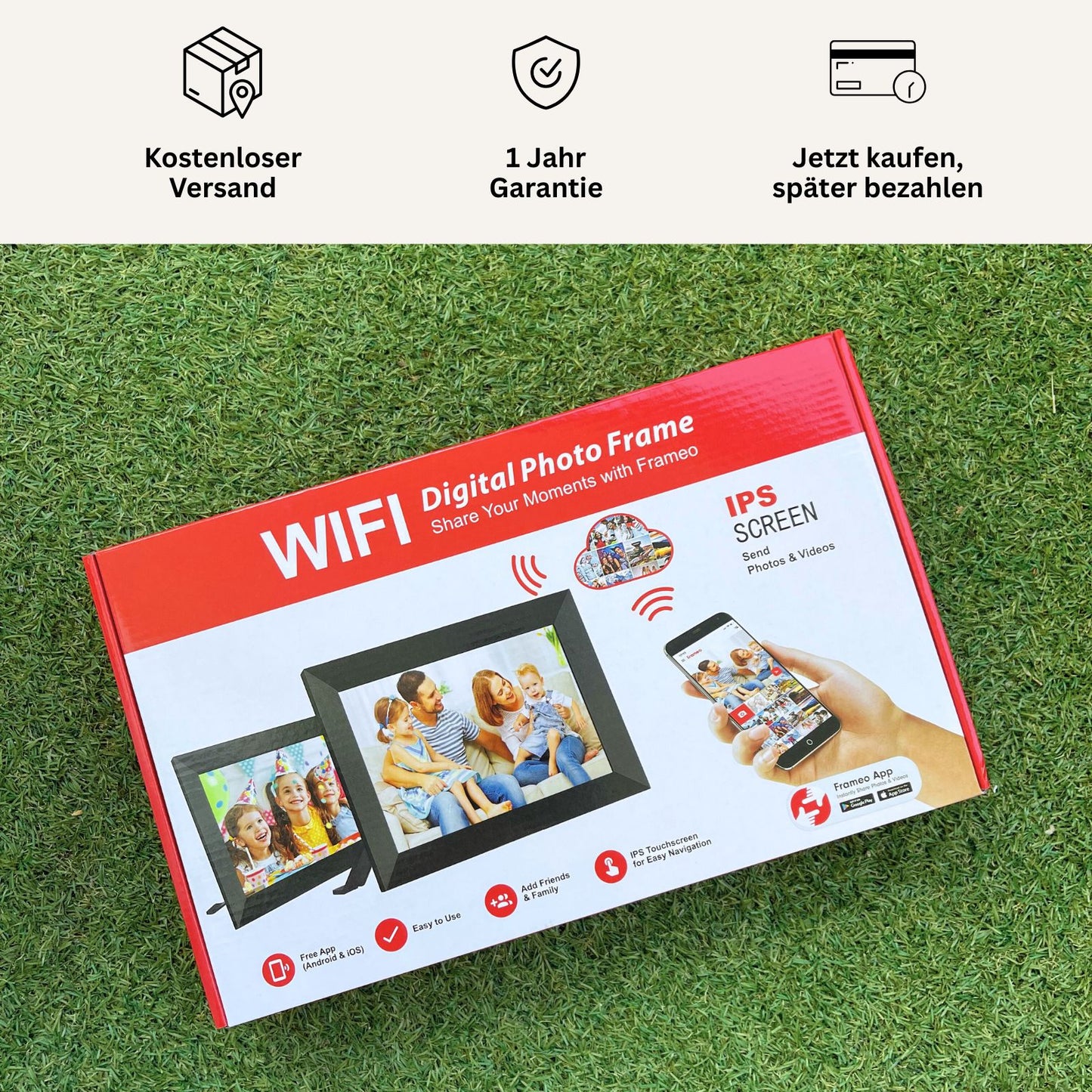 Das perfekte Geschenk: Digitaler Bilderrahmen