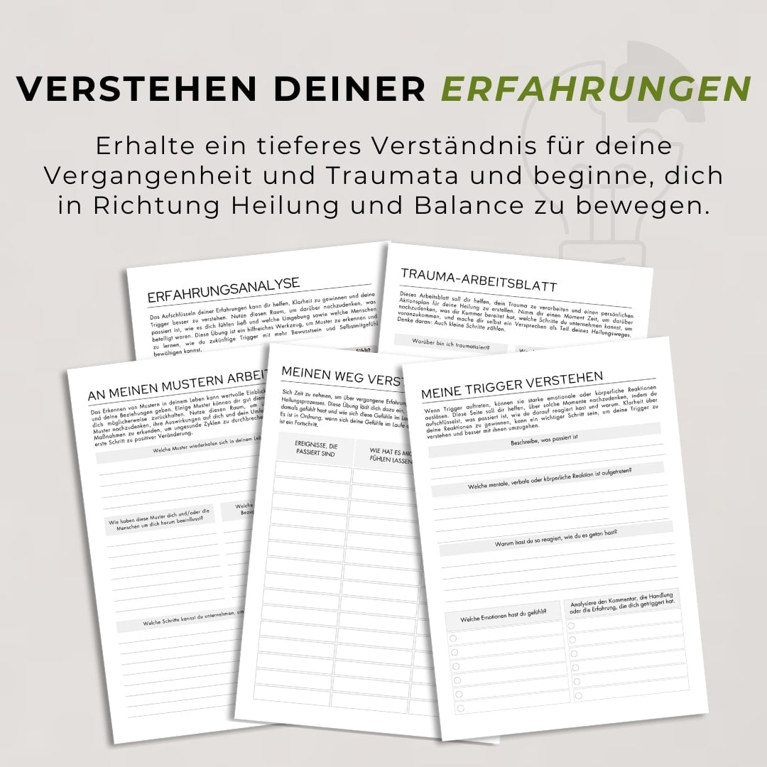 Trauma- und PTSD-Arbeitsbuch