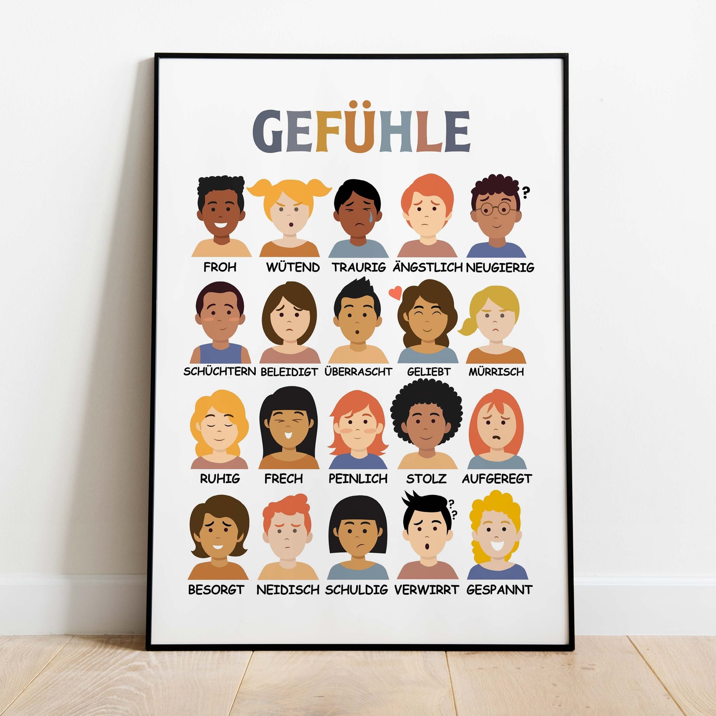 Ruheecke: 30 Poster zur Entwicklung der emotionalen Intelligenz Ihres Kindes