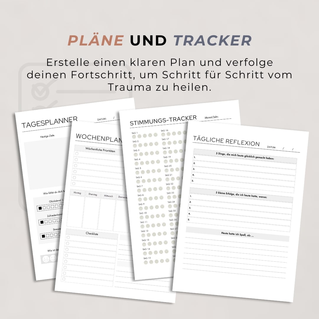 Trauma- und PTSD-Arbeitsbuch