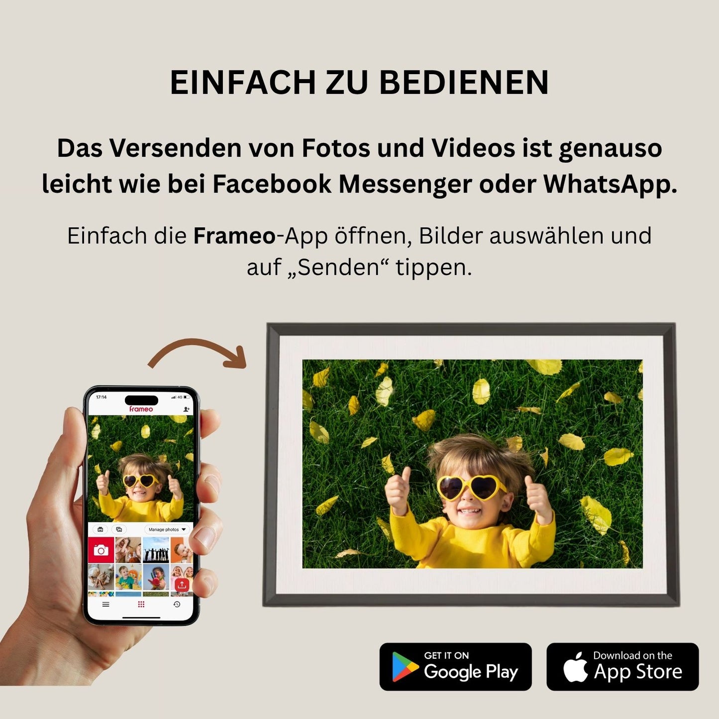 Das perfekte Geschenk: Digitaler Bilderrahmen