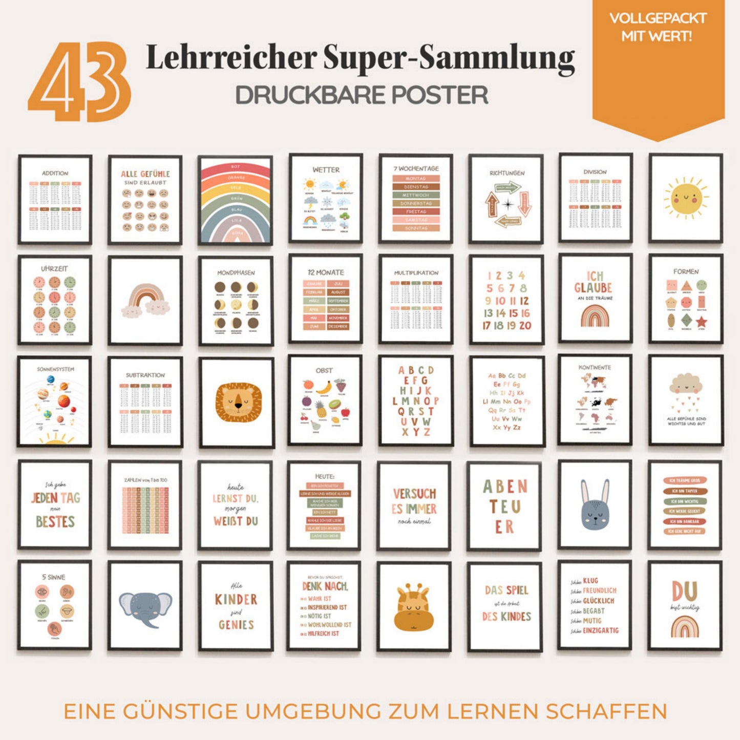 POSTER-SAMMLUNG: Alle Produkte von klugeskind.eu