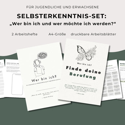 Selbsterkenntnis-Set: „Wer bin ich und wer möchte ich werden?“