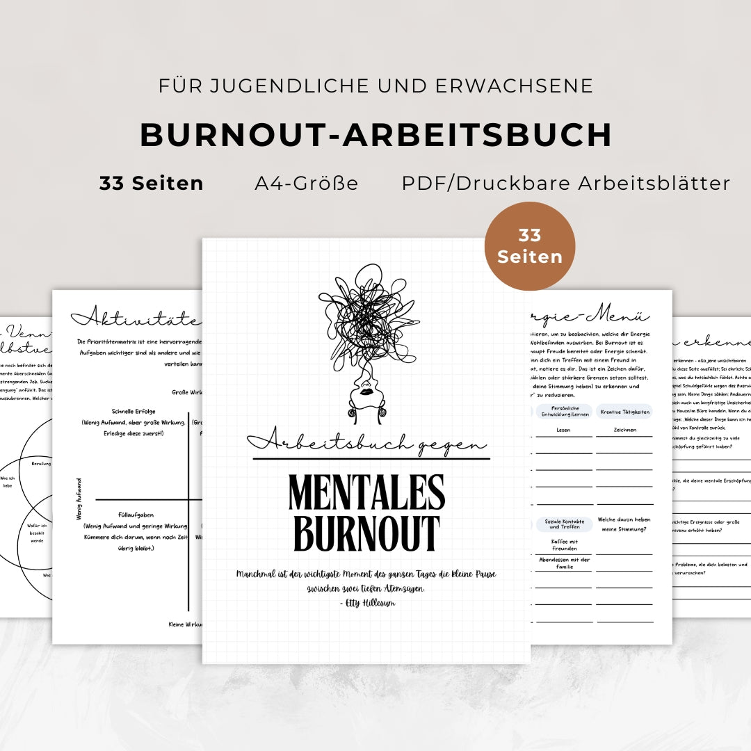 Burnout-Arbeitsbuch