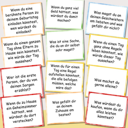 Gesprächskarten “Reden wir über das Leben”