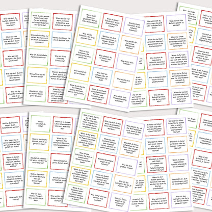 Gesprächskarten “Reden wir über das Leben”