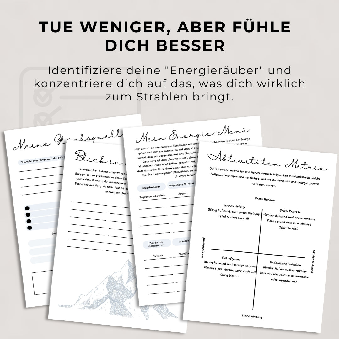 Burnout-Arbeitsbuch