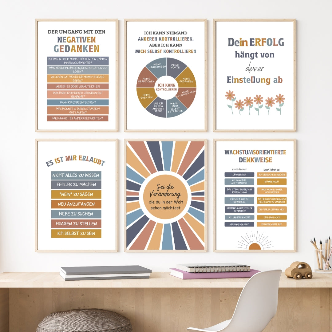 Ruheecke: 30 Poster zur Entwicklung der emotionalen Intelligenz Ihres Kindes