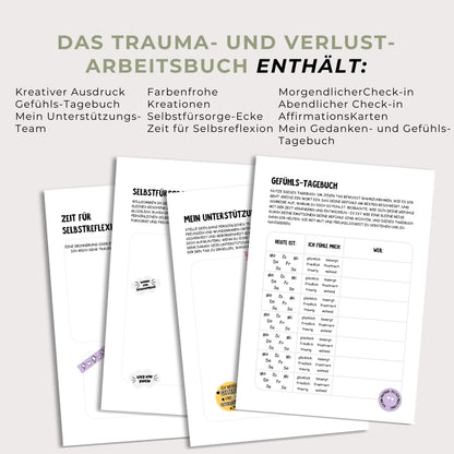 Set für die psychische Gesundheit von Kindern (6 Tagebücher - 112 Seiten)