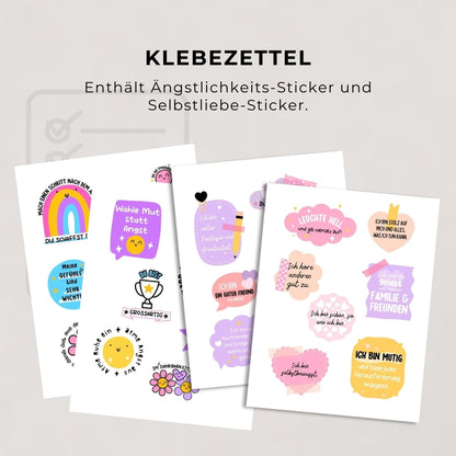 Set für die psychische Gesundheit von Kindern (6 Tagebücher - 112 Seiten)