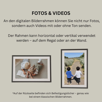 Das perfekte Geschenk: Digitaler Bilderrahmen